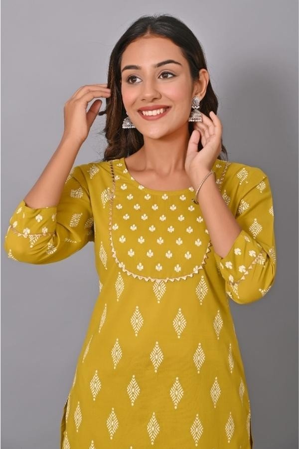 Cotton Kurti and pants